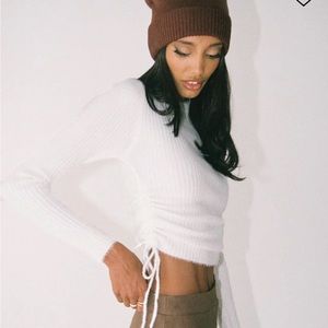 White sweater — Princess Polly, worn once